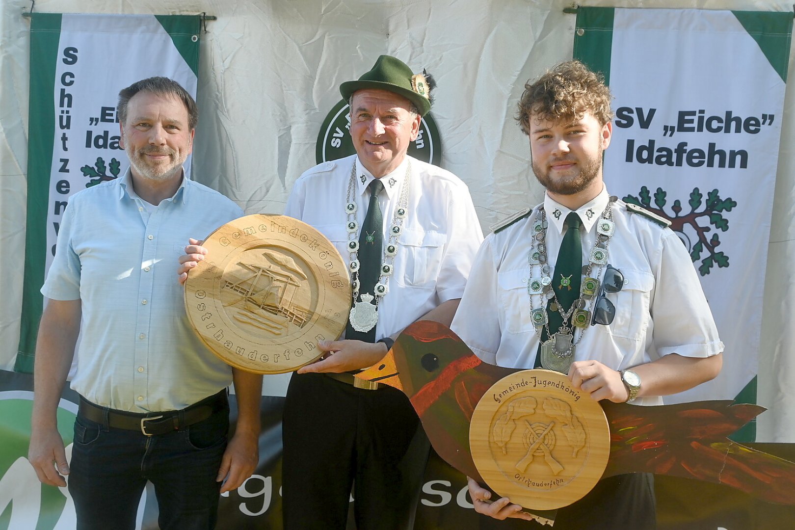 Königsschießen in Idafehn - Bild 1