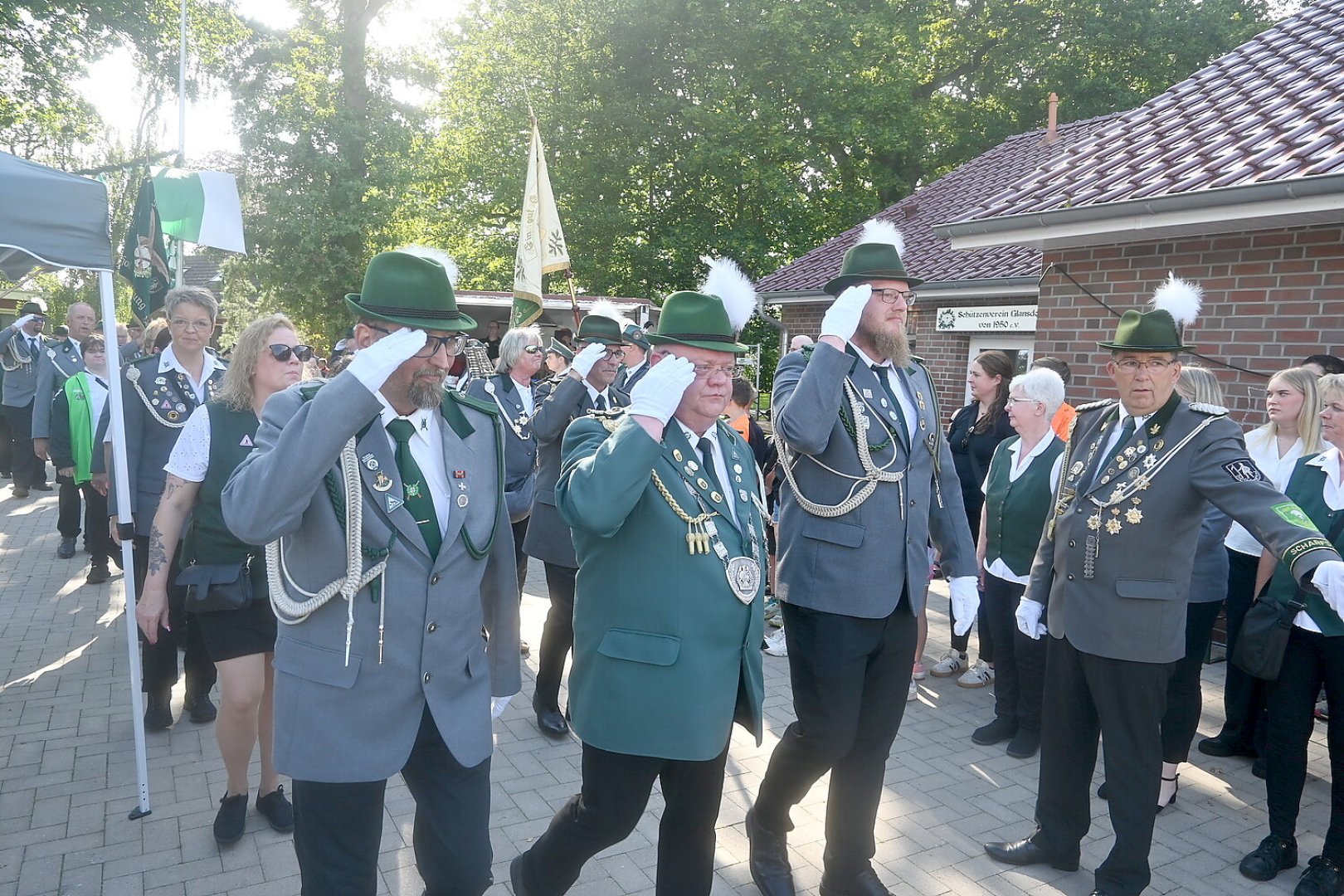 Die schönsten Bilder vom Schützenfest in Glansdorf - Bild 1