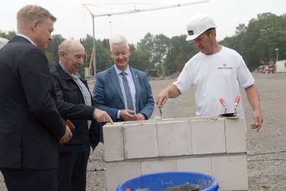 Grundsteinlegung für die neue FTZ in Brinkum in Bildern - Bild 4