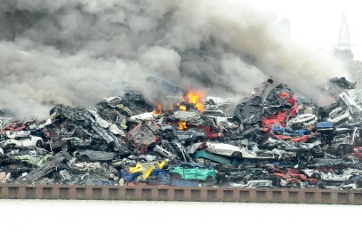 Großbrand in Leer: Bilder von Donnerstag - Bild 3