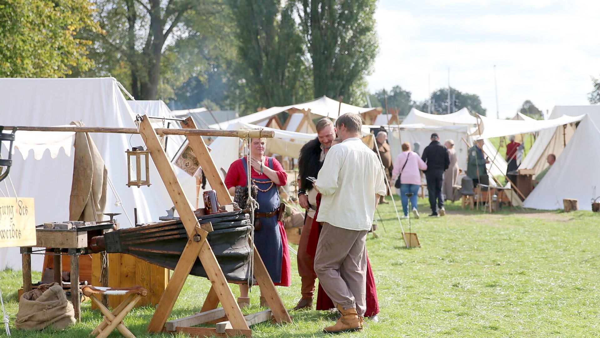 Die Bilder vom Heerlager in Detern - Bild 1