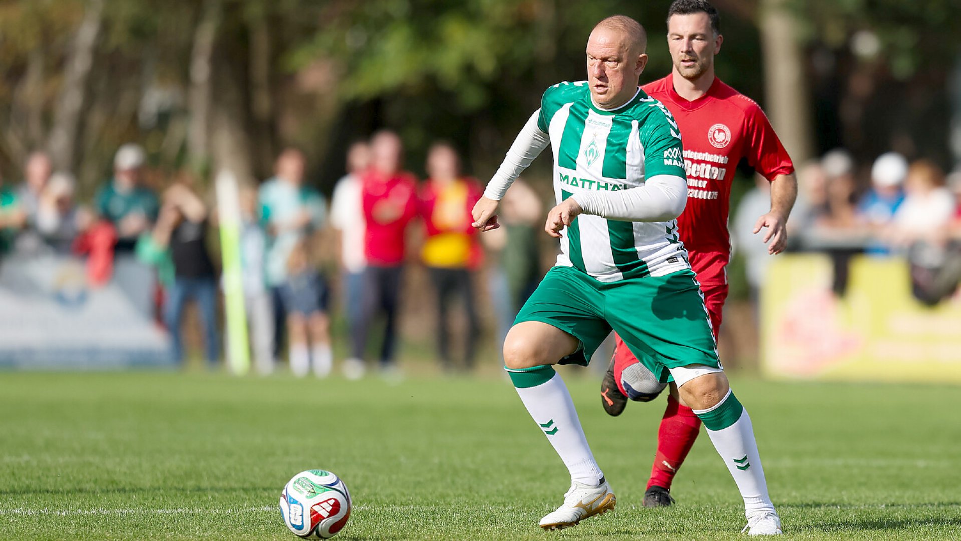Werder-Legenden in Wiesmoor - Bild 1