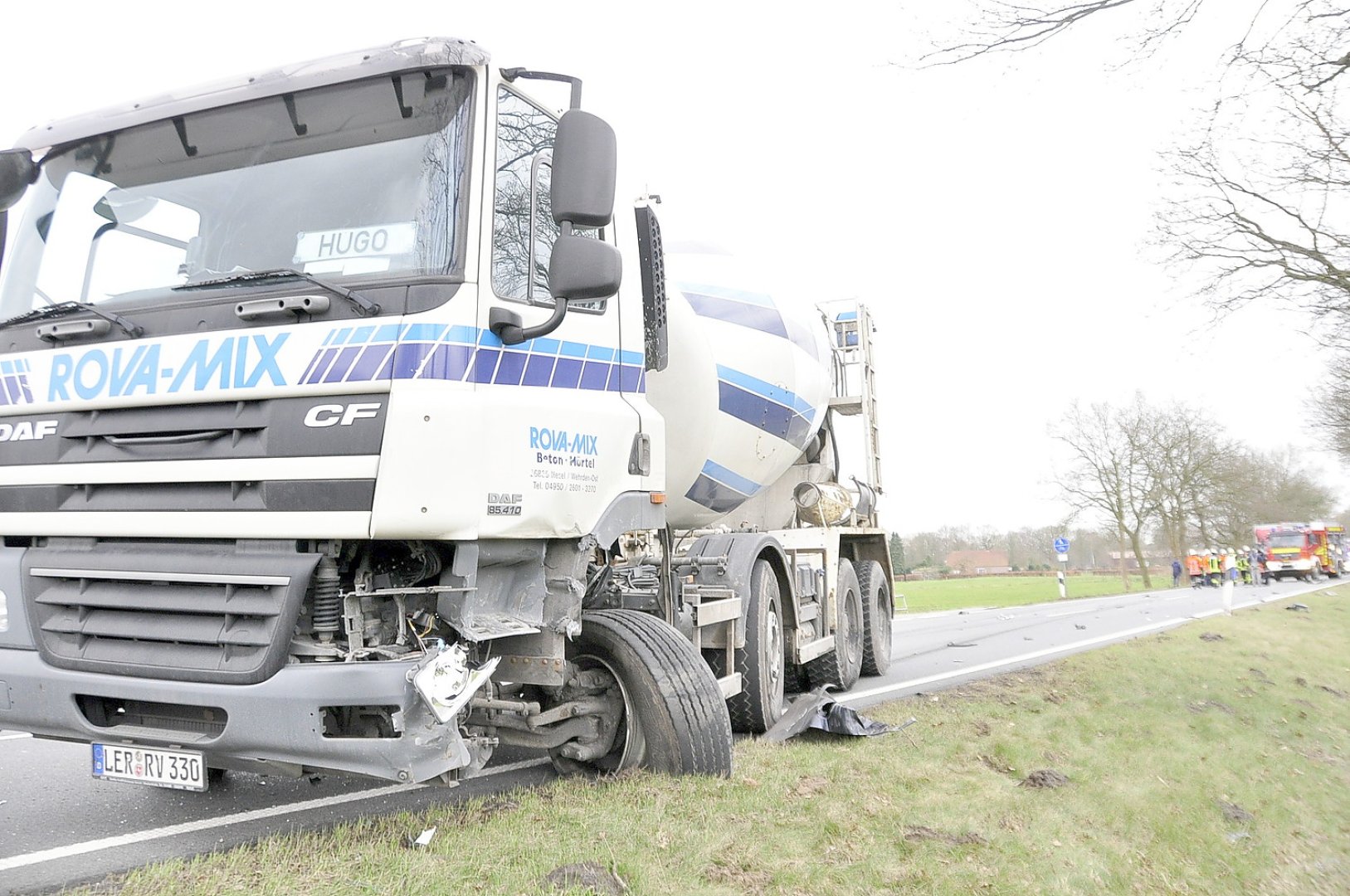 Schwerer Unfall in Hesel - Bild 1