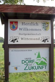 Wittensander stellen selber Ortsschilder auf - Bild 4