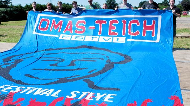 "Omas Teich" Die Aufbauarbeiten laufen GeneralAnzeiger