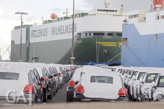 Neue Höchstmarke beim Autoumschlag in Emden - General-Anzeiger