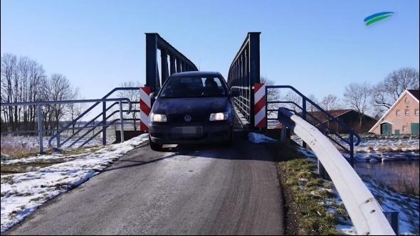 Wisst ihr eigentlich, wo die schmalste Autobrücke Deutschlands ist?