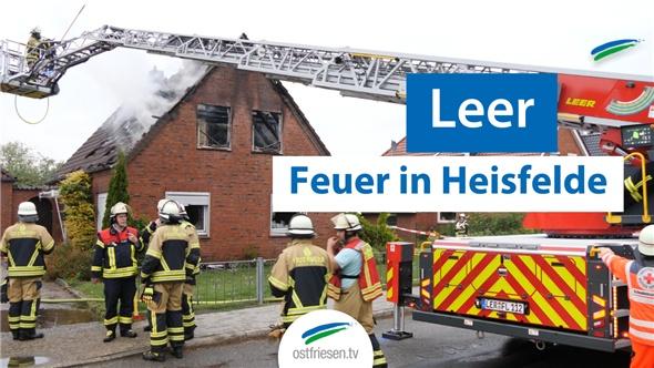 Wohnhaus in Heisfelde brennt