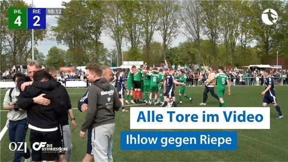 Ihlow steigt nach 4:2 gegen Riepe auf | Alle Tore im Video