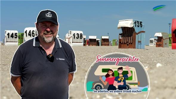 Sommergesichter | Ihno Habben ist Strandkorbvermieter in Neuharlingersiel