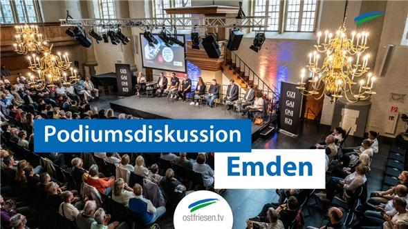 Kommunalwahl 2026 | Podiumsdiskussion zur Oberbürgermeister-Wahl in Emden