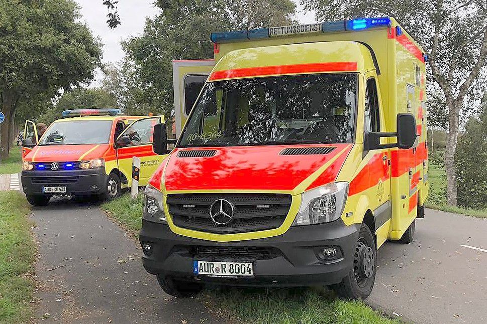 Zahlreiche Einsatzkräfte waren vor Ort. Bild: Meins