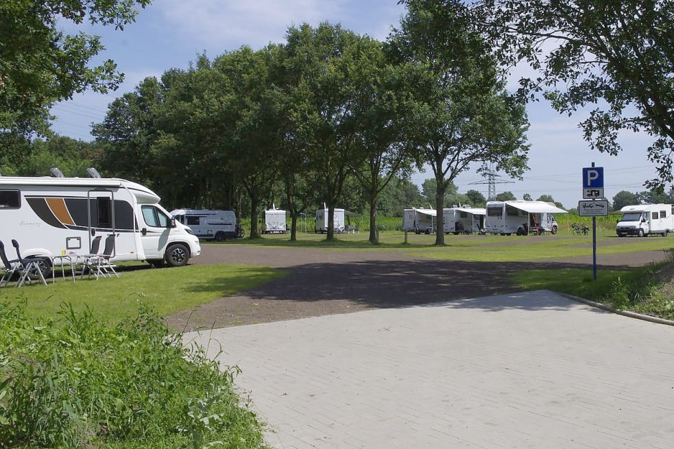 Es wurden 30 neue Stellplätze auf dem Campingplatz in Grotegaste geschaffen. Foto: Gemeinde