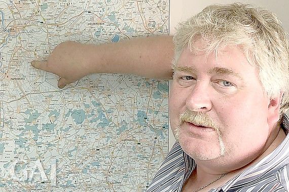Oskar Gerdes ist Gemeindebrandmeister in Rhauderfehn. Archivfoto: Radtke