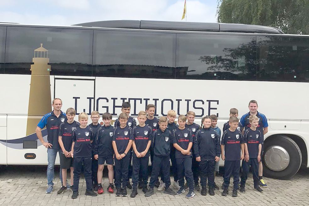 Die D-Jugend des TSV Ostrhauderfehn konnte am ersten Turniertag alle Spiele gewinnen. Foto: Privat