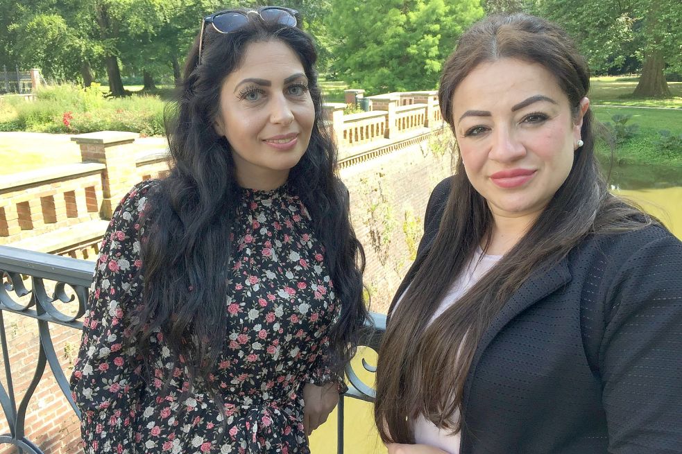 Die Familie von Makbule Demir (links) stammt aus der Türkei. Hülya Cheikho wurde in Syrien geboren. Foto: Schneider-Berents
