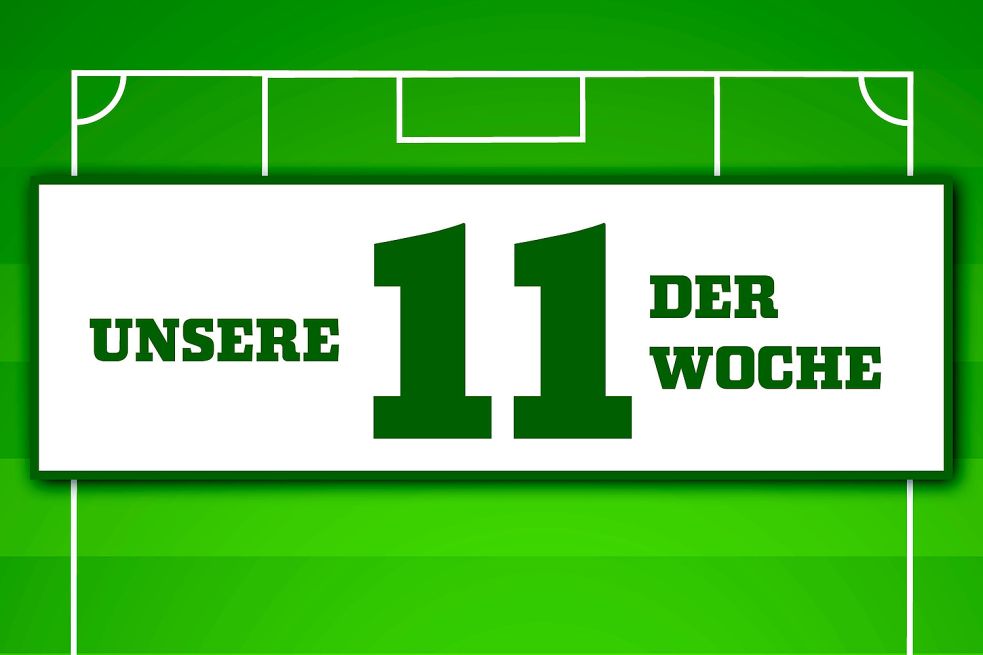 Nicht nur mit Toren können sich Spieler für unsere Elf der Woche empfehlen, auch andere Werte wie Zweikampf- oder Laufstärke werden berücksichtigt. Grafik: Will