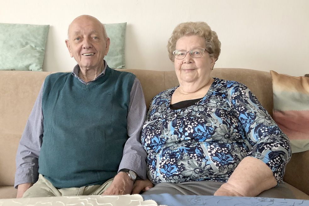 Am Dienstag feiern Hermann und Greta von Scharrel ihren 60. Hochzeitstag. Foto: Kraft