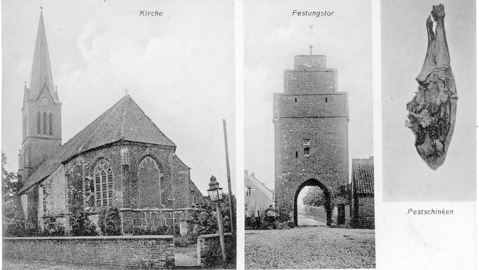 Abbildung einer alten Postkarte. Foto: privat