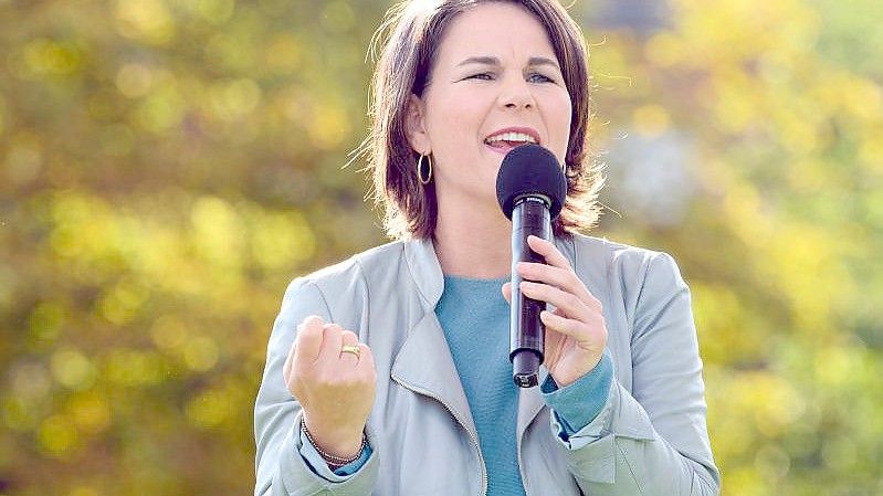 Annalena Baerbock kann sich eine Online-Meldeplattform zur Ermittlung von Steuerbetrügern auf Bundesebene vorstellen. Foto: Soeren Stache/dpa-Zentralbild/dpa