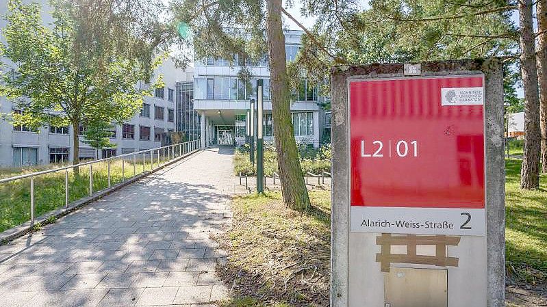 Blick auf den Campus Lichtwiese der TU Darmstadt. Foto: Frank Rumpenhorst/dpa/Frank Rumpenhorst/dpa