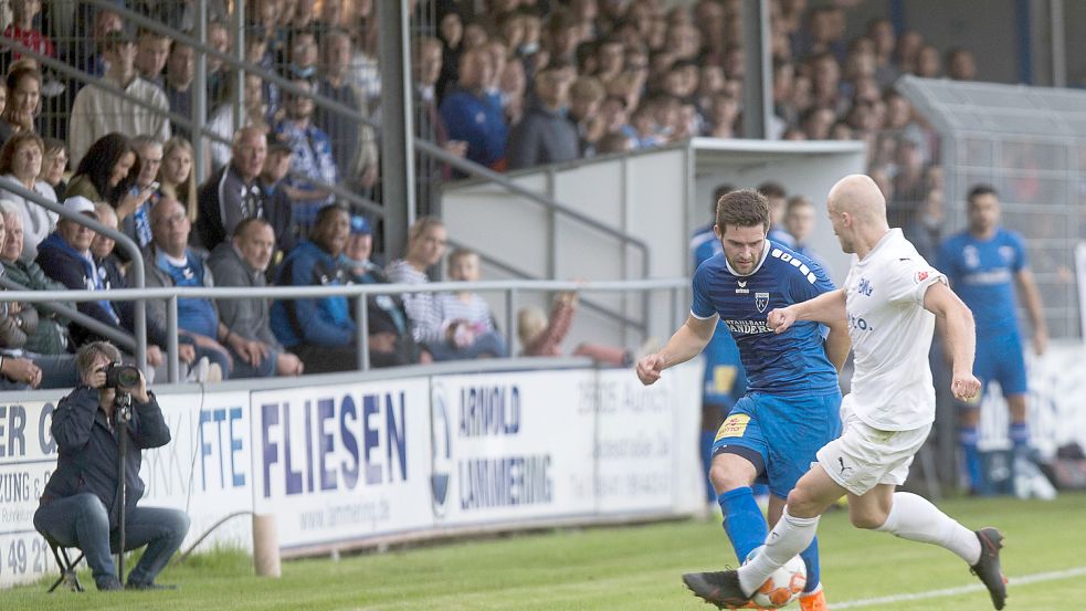 Tido Steffens machte ein starkes Spiel und erzielte das 2:0.