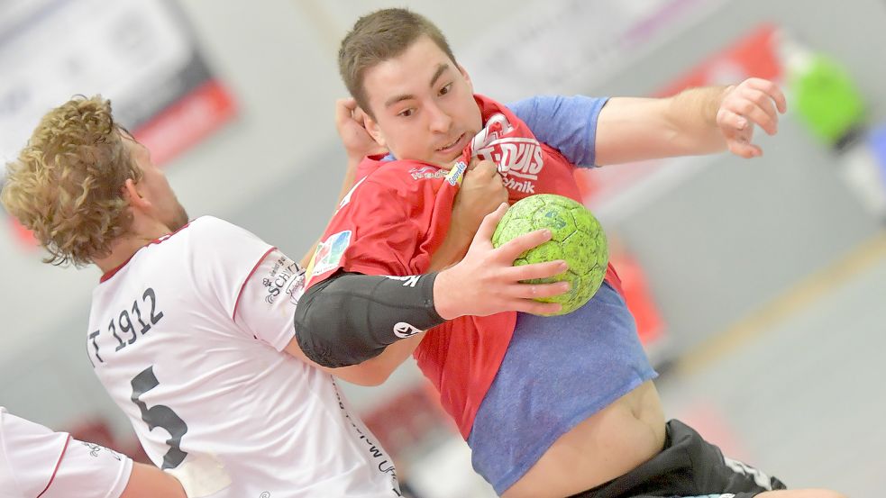 Auch in Cloppenburg wird es am Sonnabend zur Sache gehen für den OHV (rechts Nikita Pliuto). „Der Gastgeber ist sehr heimstark“, sagt Teammanager Ewald Meyer. Foto: Ortgies