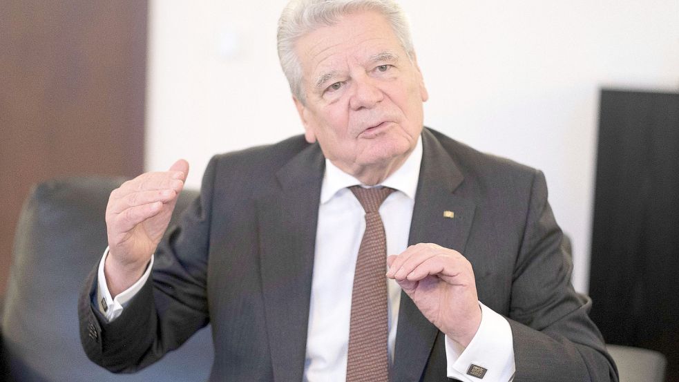 Ging Impfgegner scharf an: Der frühere Bundespräsident Joachim Gauck. Foto: Zoellner/Imago Images