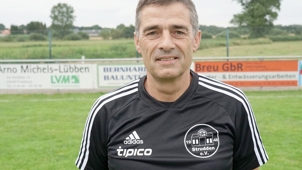Coach Frank Winkler und TuS Strudden konnte auf heimischem Platz nicht punkten. Foto: Steenhoff