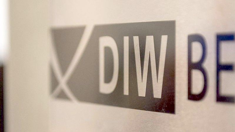 Das Logo des DIW-Berlin. Foto: picture alliance / dpa