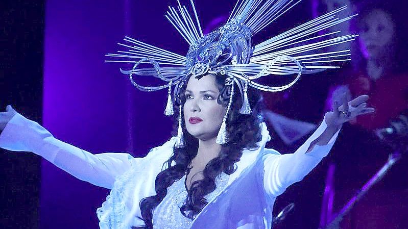 Anna Netrebko feiert ihren 50. Geburtstag im Kreml. Foto: Vladimir Gerdo/epa Tass/dpa