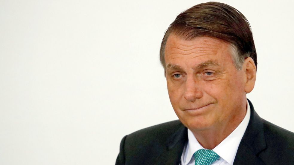 Der brasilianische Präsident Jair Bolsonaro bestellte sich in New York eine Pizza – musste sie dann aber auf dem Bürgersteig essen. Foto: imago images/Francisco Stuckert