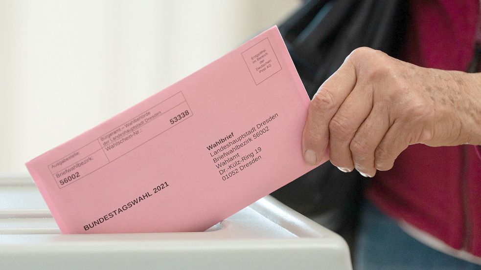 Viele Bürger haben ihre Stimme für die Bundestagswahl bereits abgegeben. Foto: Sebastian Kahnert/dpa