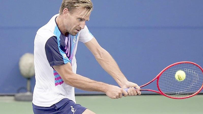 Peter Gojowczyk hat sich in Metz bis ins Halbfinale gekämpft. Foto: Frank Franklin II/AP/dpa/Archiv