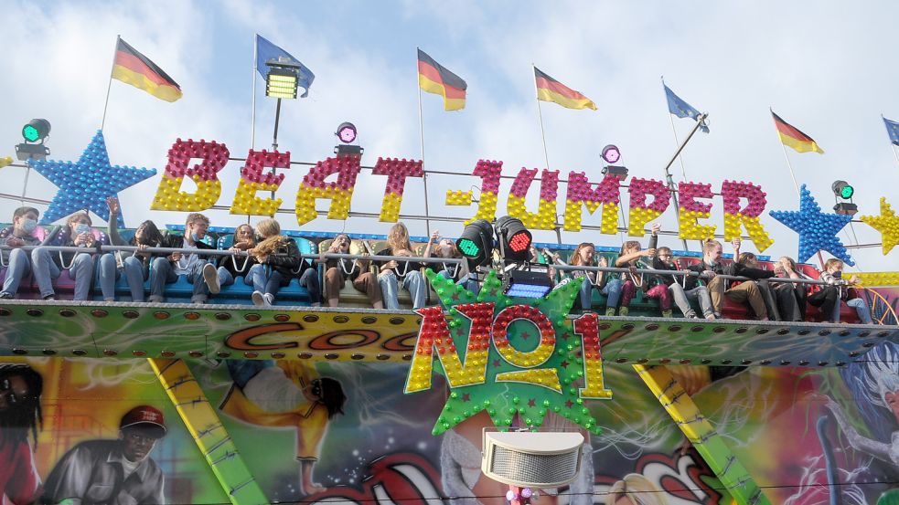 Voll besetzt war am Freitagnachmittag der Beat Jumper. Foto: Zein