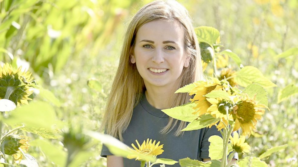 Carolin Abeln von der FDP hatte am Abend in ihrem Heimatort Cappeln mit weiteren Mitgliedern des FDP-Kreisverbandes eine kleine Wahlparty gefeiert. Foto: Archiv