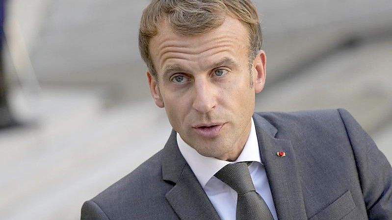 Frankreichs Präsident Emmanuel Macron. Foto: Francois Mori/AP/dpa