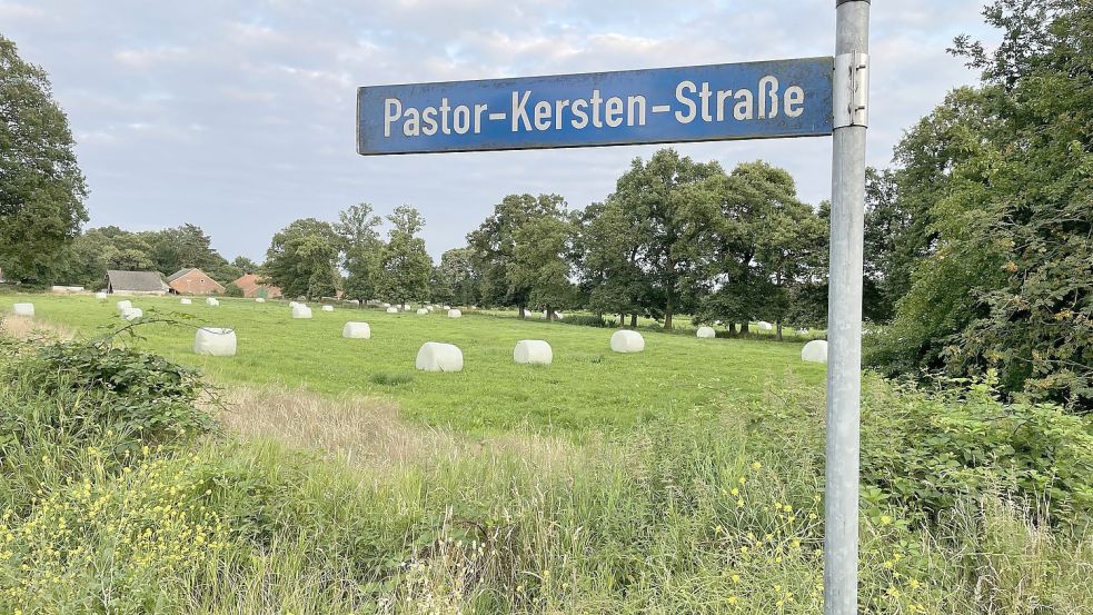 An der Pastor-Kersten-Straße in Steenfelde soll das Gewerbegebiet erweitert werden. Foto: David Ammermann