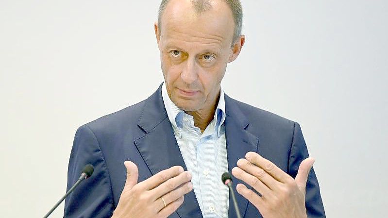 CDU-Politiker Friedrich Merz. Foto: Bernd Weißbrod/dpa
