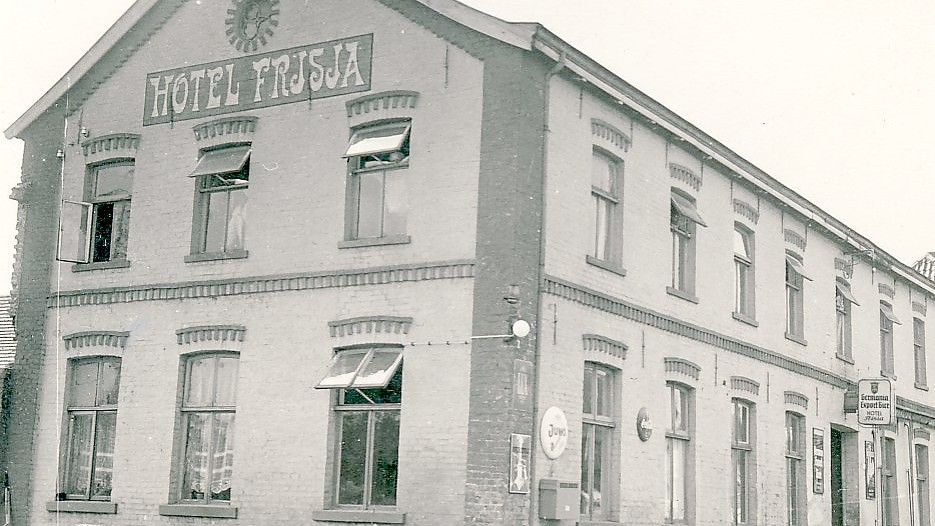 Das Hotel Frisia im Jahre 1956.