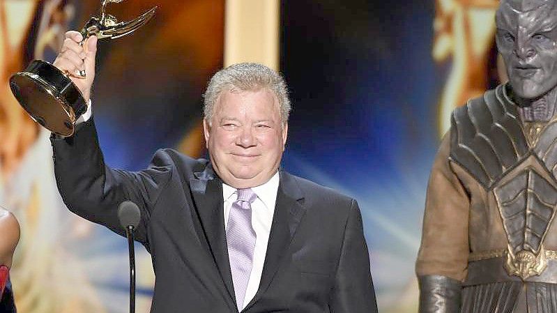 William Shatner 2018 im Microsoft Theater bei der Verleihung der Creative Arts Emmy Awards. Foto: Phil Mccarten/Invision/dpa