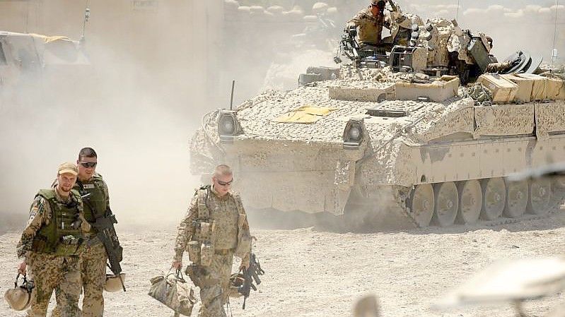 Rund 20 Jahre dauerte der Einsatz deutscher Soldaten und Entwicklungshelfer in Afghanistan. Foto: picture alliance / dpa