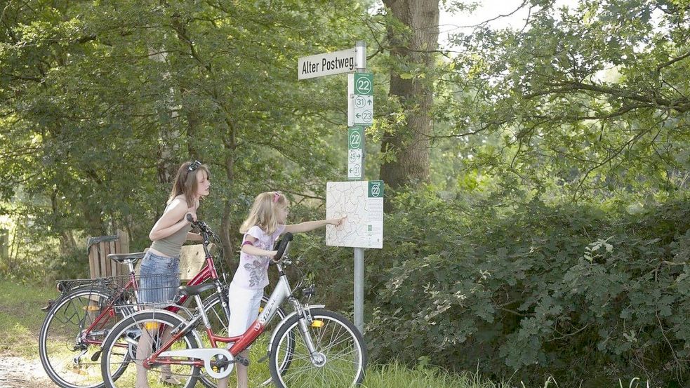 Die Gemeinde Uplengen bietet sich für Radtouren an. Foto: Archiv