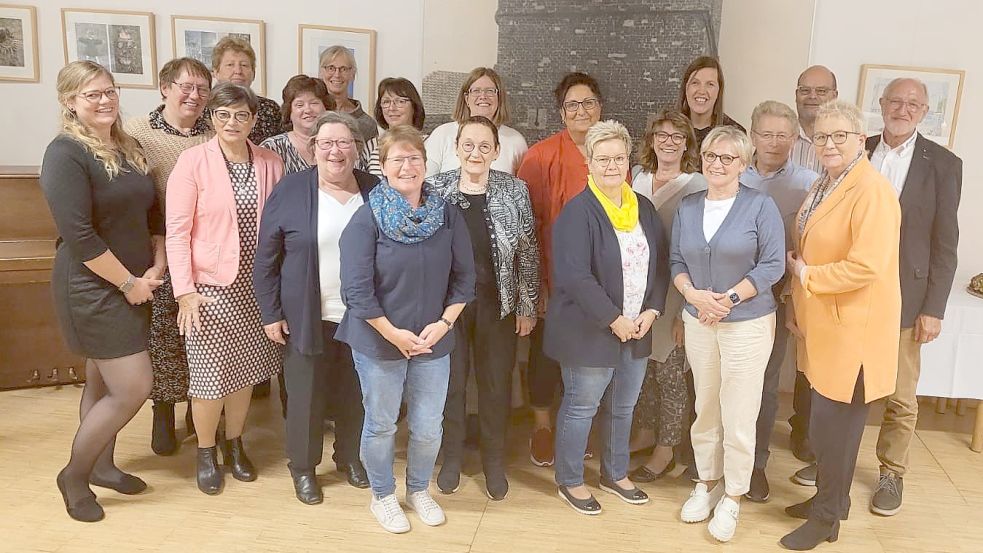 Dieses Foto zeigt die Ehrenamtlichen des Hospizdienstes der Malteser Friesoythe. Foto: Miriam Tebben-Fastje