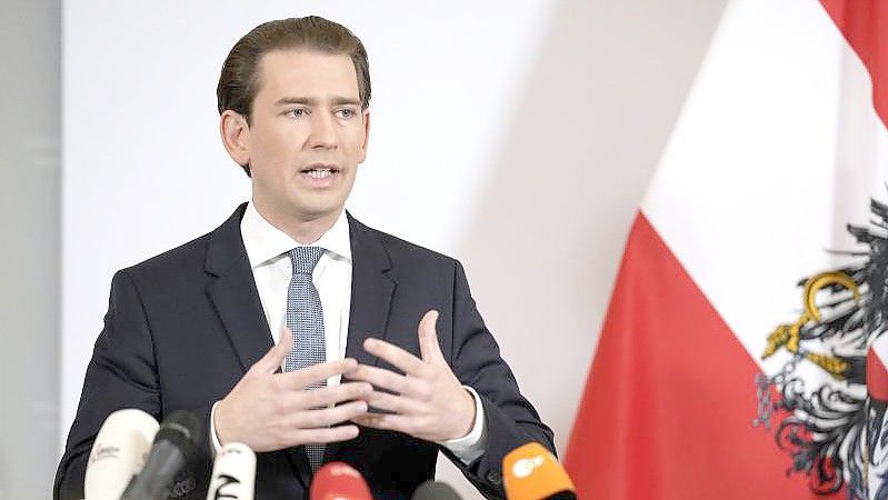 Sebastian Kurz (ÖVP) ist als österreichischer Bundeskanzler zurückgetreten. Foto: Georg Hochmuth/APA/dpa