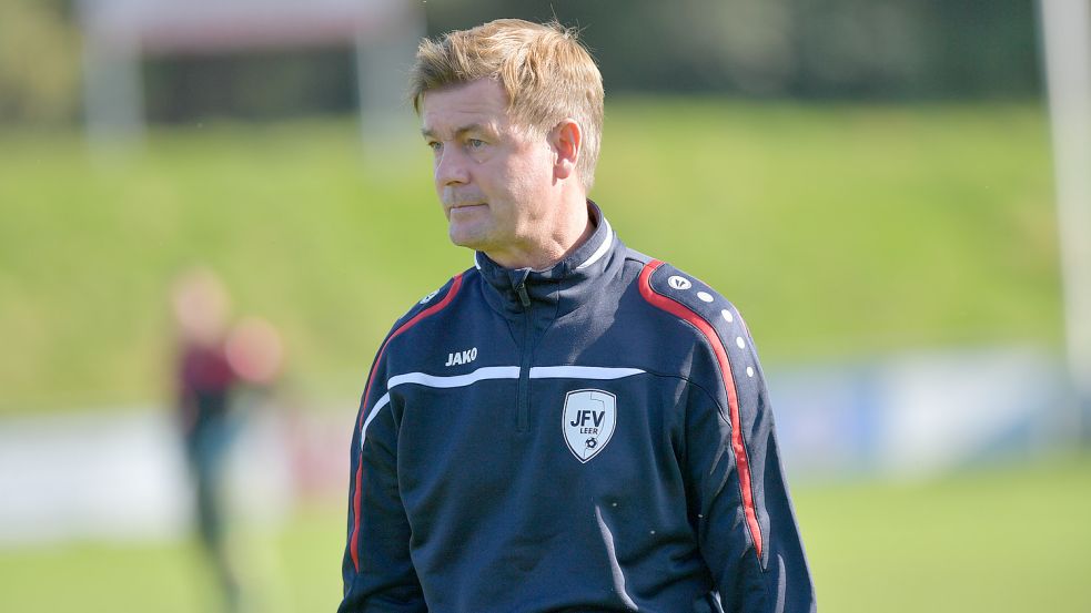 Ob Harry Janssen Frisia Loga auch in den kommenden Wochen trainiert, steht noch nicht definitiv fest. Foto: Ortgies
