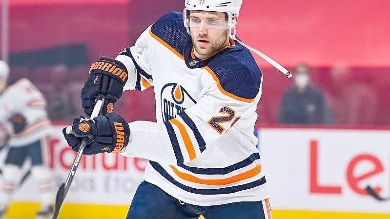 Deutschlands Eishockey-Aushängeschild in der NHL: Leon Draisaitl. Foto: David Kirouac/CSM via ZUMA Wire/dpa