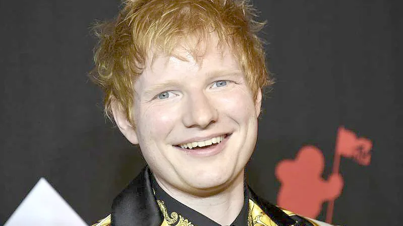 Ed Sheeran bei den MTV Video Music Awards in New York. Foto: Evan Agostini/Invision via AP/dpa