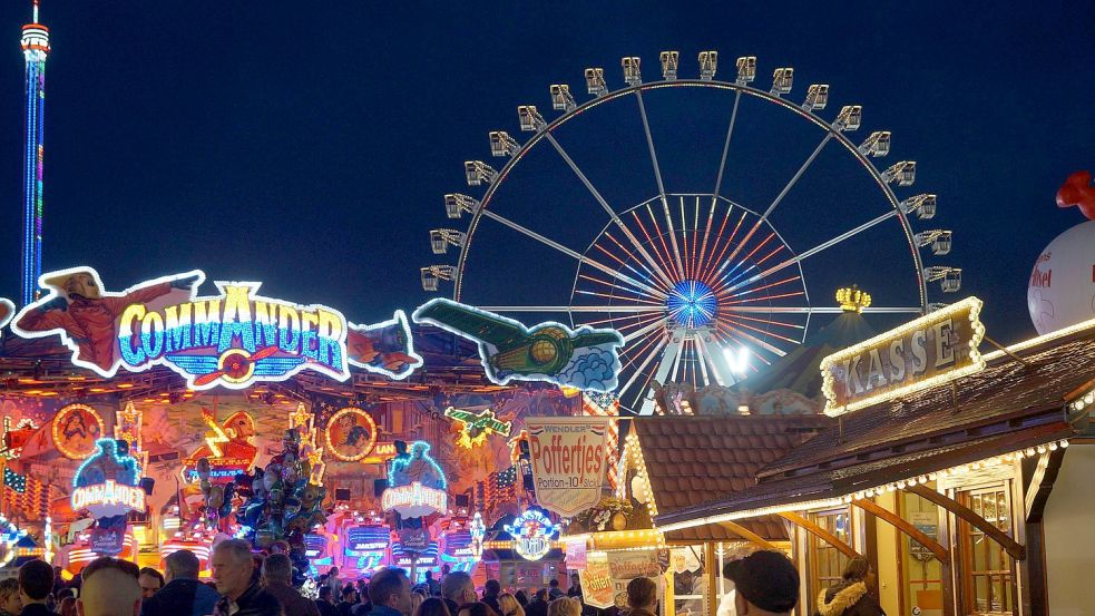 Der Freimarkt 2021 in Bremen findet vom 15. bis 31. Oktober statt. Foto: imago images / Eckhard Stengel