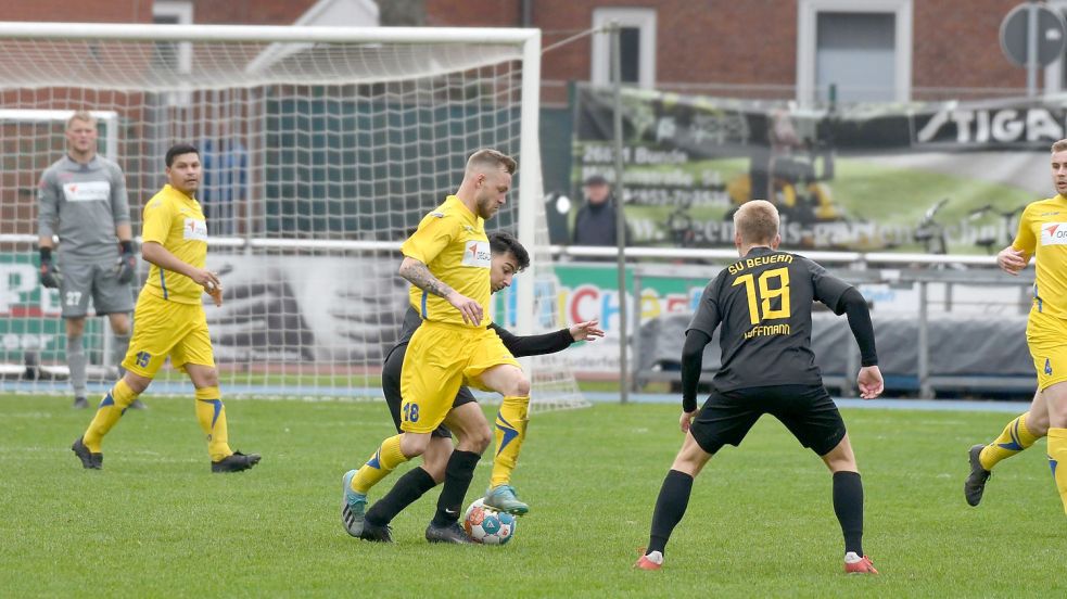Gerrit Remmers aus der A-Klasse half in der Landesliga aus. Foto: Lohmann